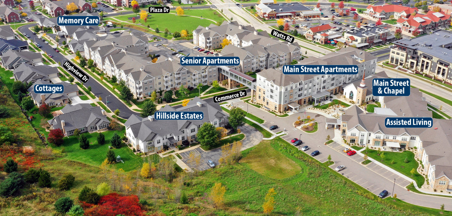 All Saints Neighborhood Senior Living Campus in Madison, WI