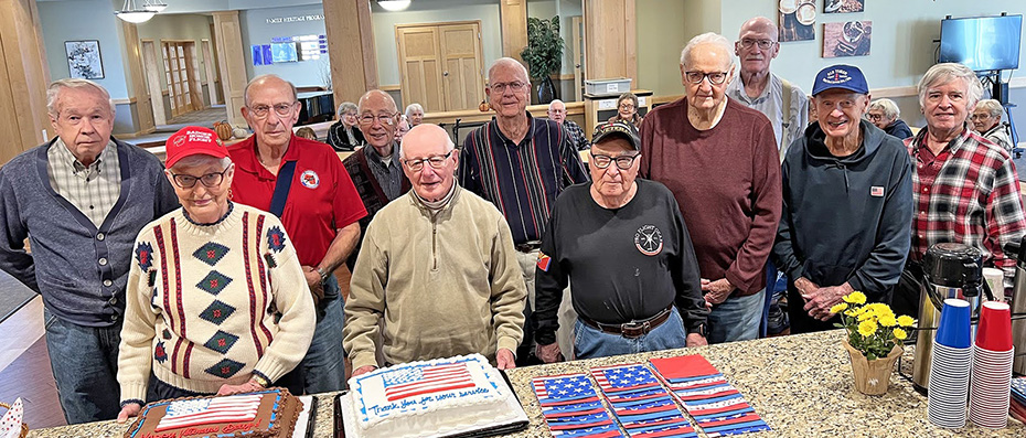 All Saints veterans celebrate Veterans Day 2025