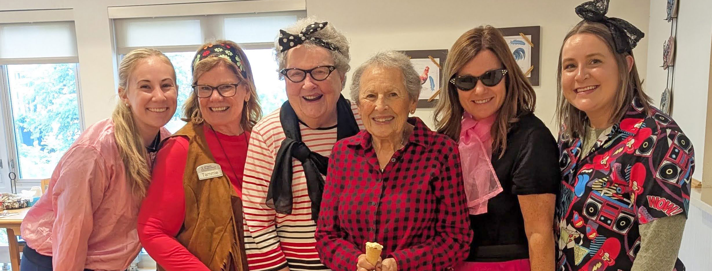 All Saints celebrated National Assisted Living Week with special dress-up days.